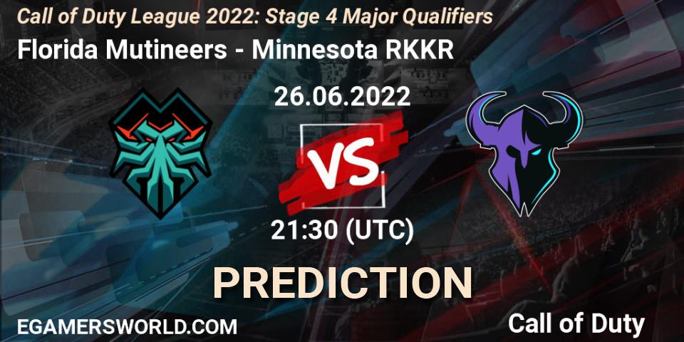 Prognoza Florida Mutineers - Minnesota RØKKR. 26.06.22, Call of Duty, Call of Duty League 2022: Stage 4