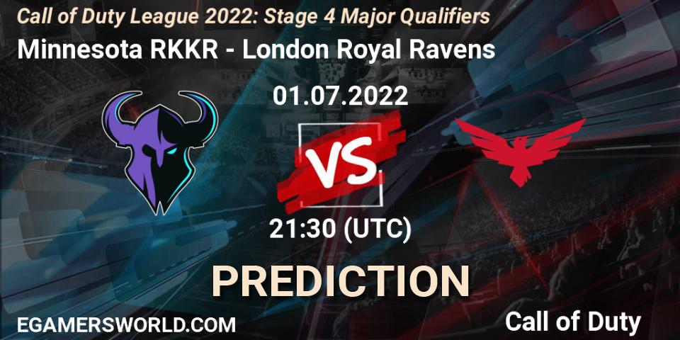 Prognoza Minnesota RØKKR - London Royal Ravens. 01.07.22, Call of Duty, Call of Duty League 2022: Stage 4