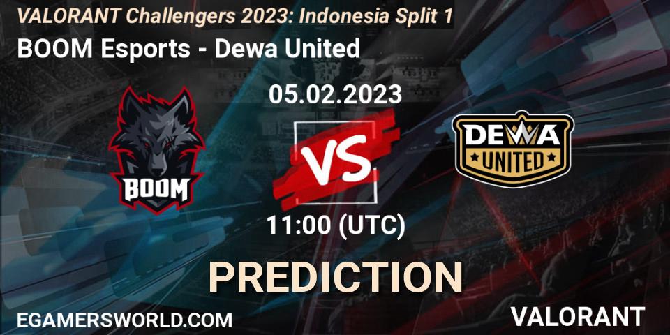 Prognoza BOOM Esports - Dewa United. 10.02.23, VALORANT, VALORANT Challengers 2023: Indonesia Split 1