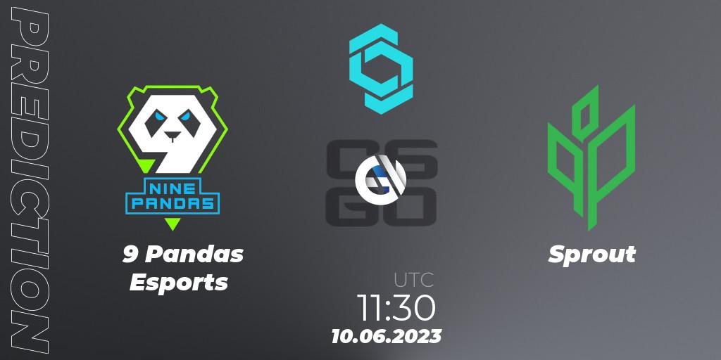 Prognoza 9 Pandas Esports - Sprout. 10.06.23, CS2 (CS:GO), CCT North Europe Series 5