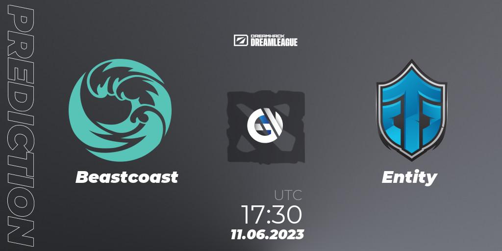 Prognoza Beastcoast - Entity. 11.06.23, Dota 2, DreamLeague Season 20 - Group Stage 1