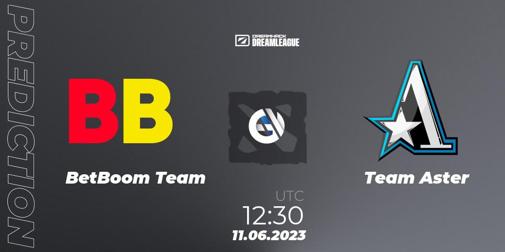 Prognoza BetBoom Team - Team Aster. 11.06.23, Dota 2, DreamLeague Season 20 - Group Stage 1