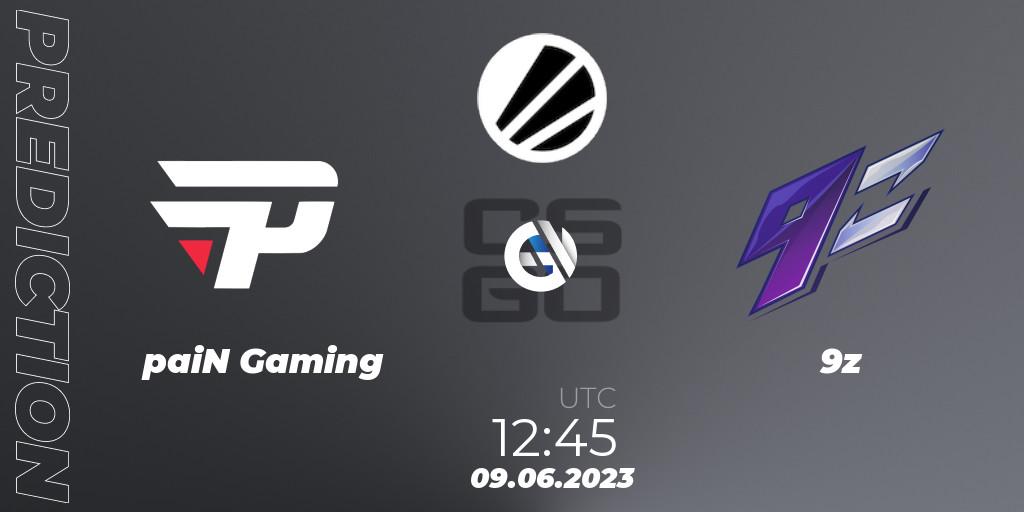 Prognoza paiN Gaming - 9z. 09.06.23, CS2 (CS:GO), ESL Challenger Katowice 2023