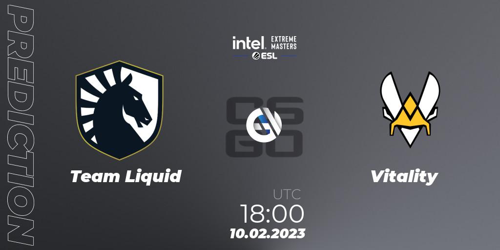 Prognoza Team Liquid - Vitality. 10.02.23, CS2 (CS:GO), IEM Katowice 2023