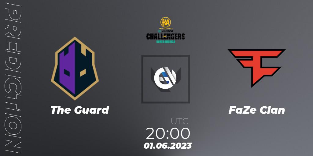 Prognoza The Guard - FaZe Clan. 01.06.23, VALORANT, VALORANT Challengers 2023: North America Challenger Playoffs