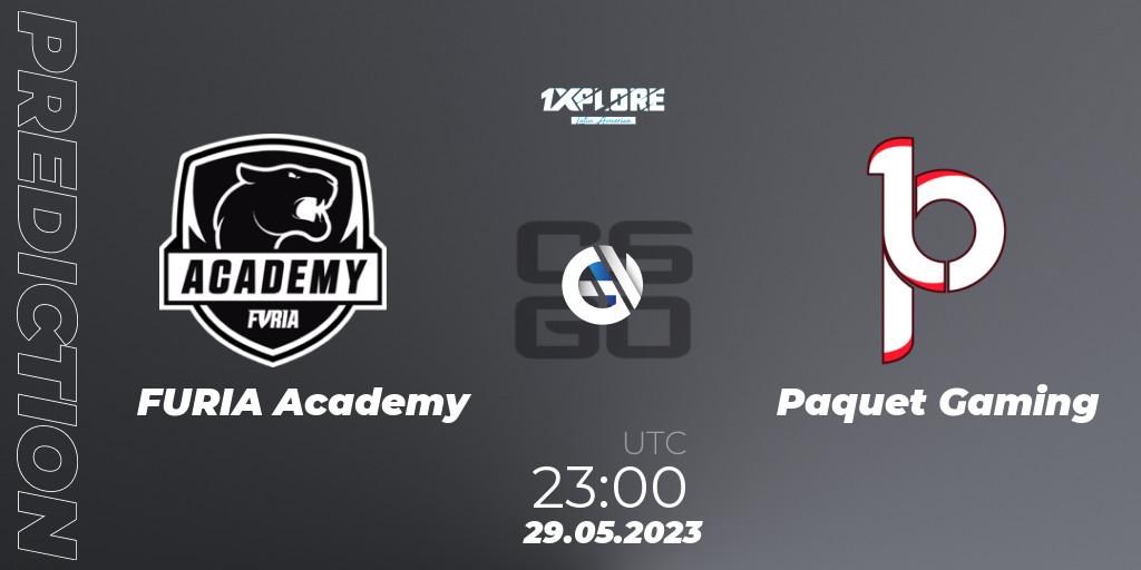 Prognoza FURIA Academy - Paquetá Gaming. 30.05.23, CS2 (CS:GO), 1XPLORE Latin America Cup 1
