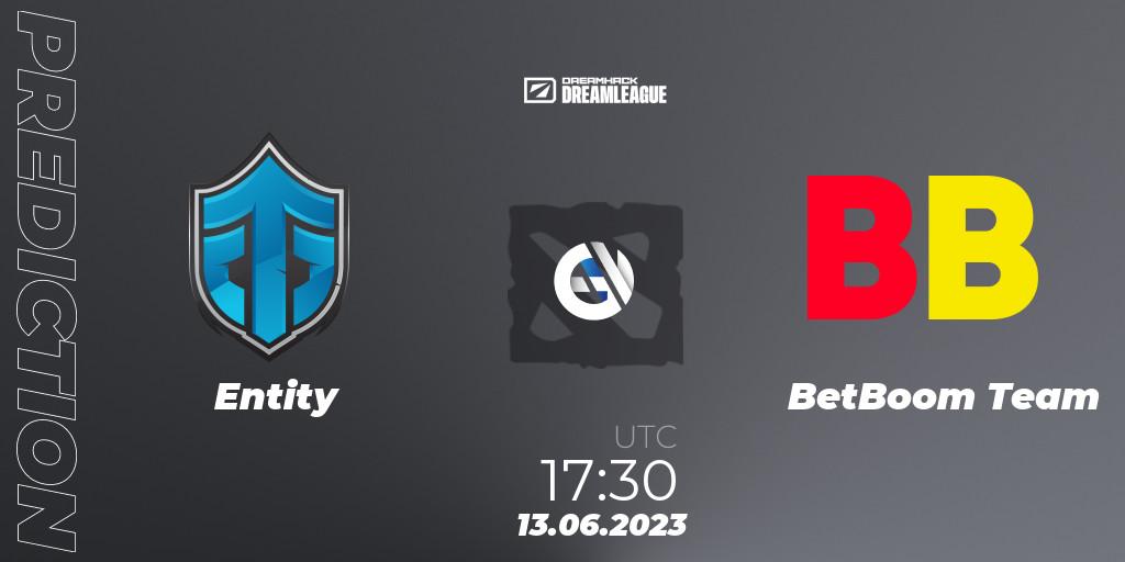 Prognoza Entity - BetBoom Team. 13.06.23, Dota 2, DreamLeague Season 20 - Group Stage 1