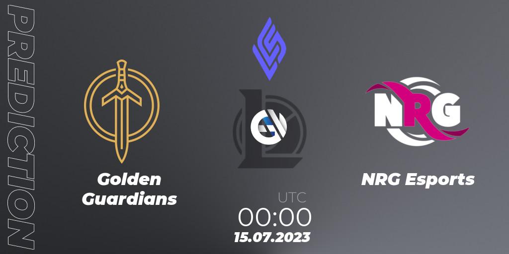 Prognoza Golden Guardians - NRG Esports. 14.07.23, LoL, LCS Summer 2023 - Group Stage