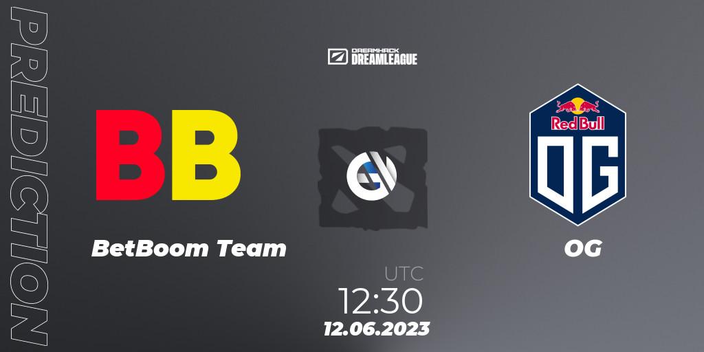 Prognoza BetBoom Team - OG. 12.06.23, Dota 2, DreamLeague Season 20 - Group Stage 1