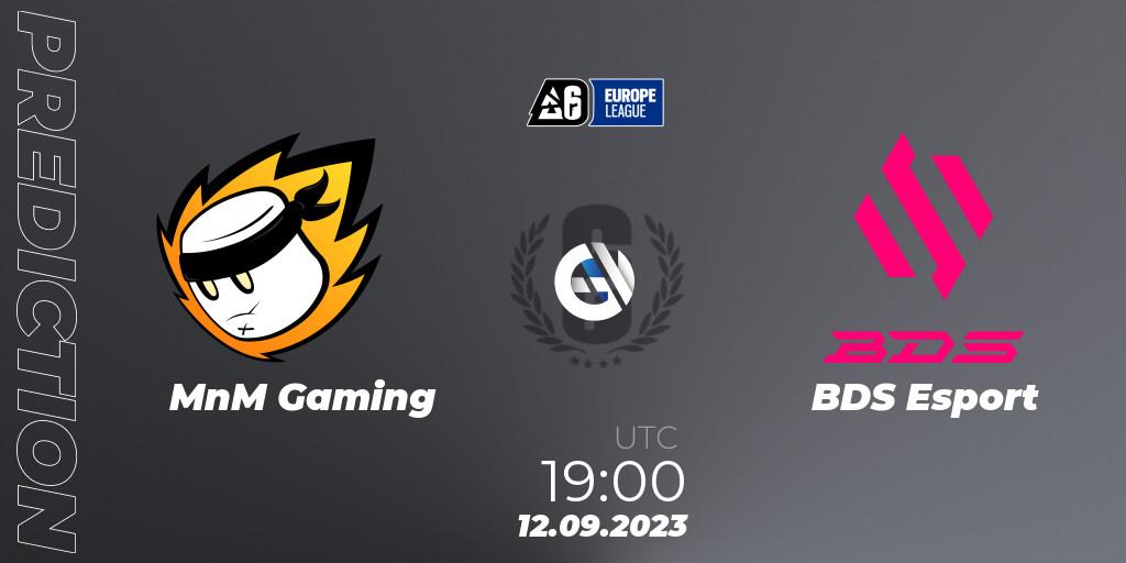 Prognoza MnM Gaming - BDS Esport. 12.09.23, Rainbow Six, Europe League 2023 - Stage 2