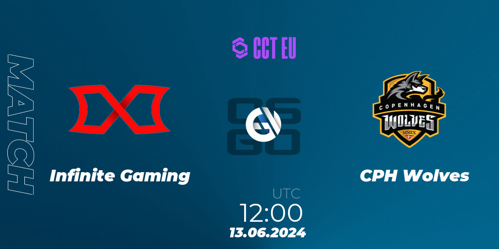 Infinite Gaming - CPH Wolves: 13.06.2024 at 12:00. Counter-Strike (CS2 ...