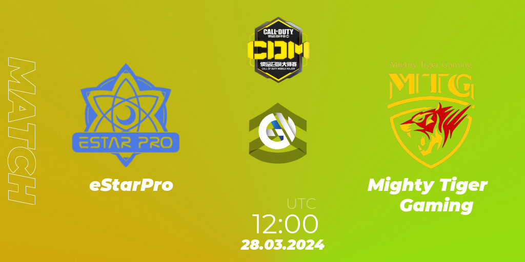 eStarPro Mighty Tiger Gaming 28.03.24. Call of Duty, obejrzyj mecz