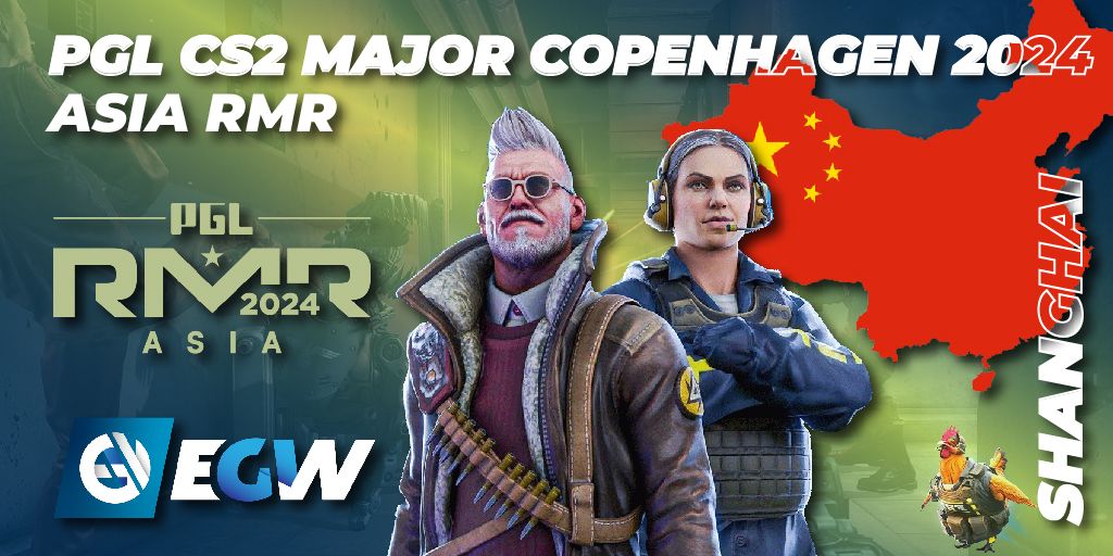 PGL CS2 Major Copenhagen 2024 Asia RMR Closed Qualifier 🎮 Counter